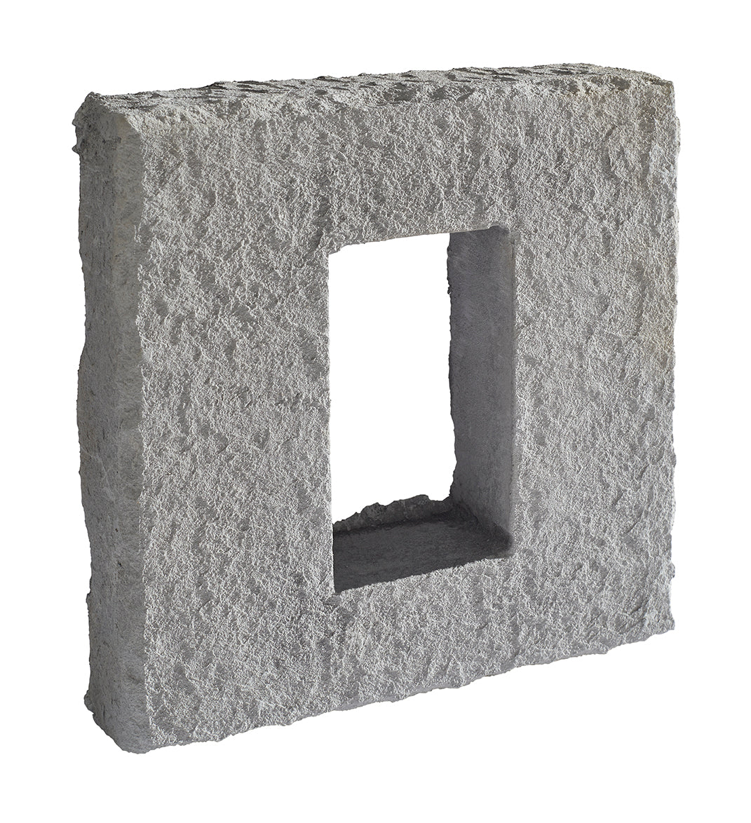 Receptable Stone Receptacle Block (Grey) – Living Stones Masonry
